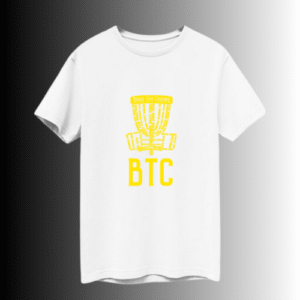 White Bang the Chains Graphic Tee - Yellow