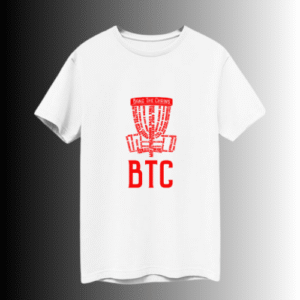 White Bang the Chains Graphic Tee - Red