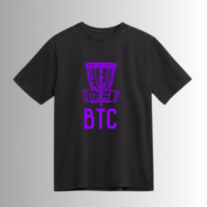 Black Bang the Chains Graphic Tee - Purple