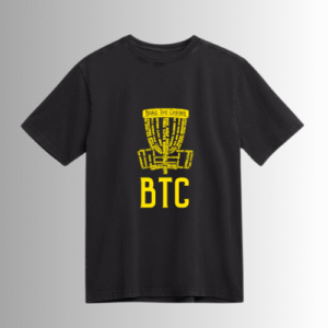 Black Bang the Chains Graphic Tee - Yellow
